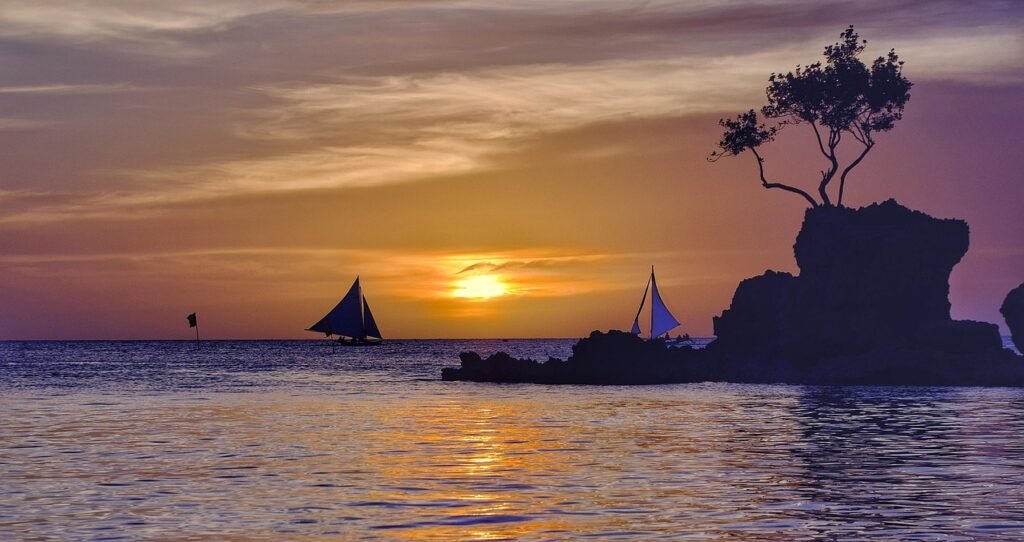 boracay, beach, philippines, evening, nature, sunset, sailing, boats, water, sea, ocean, boracay, boracay, boracay, philippines, philippines, philippines, philippines, philippines